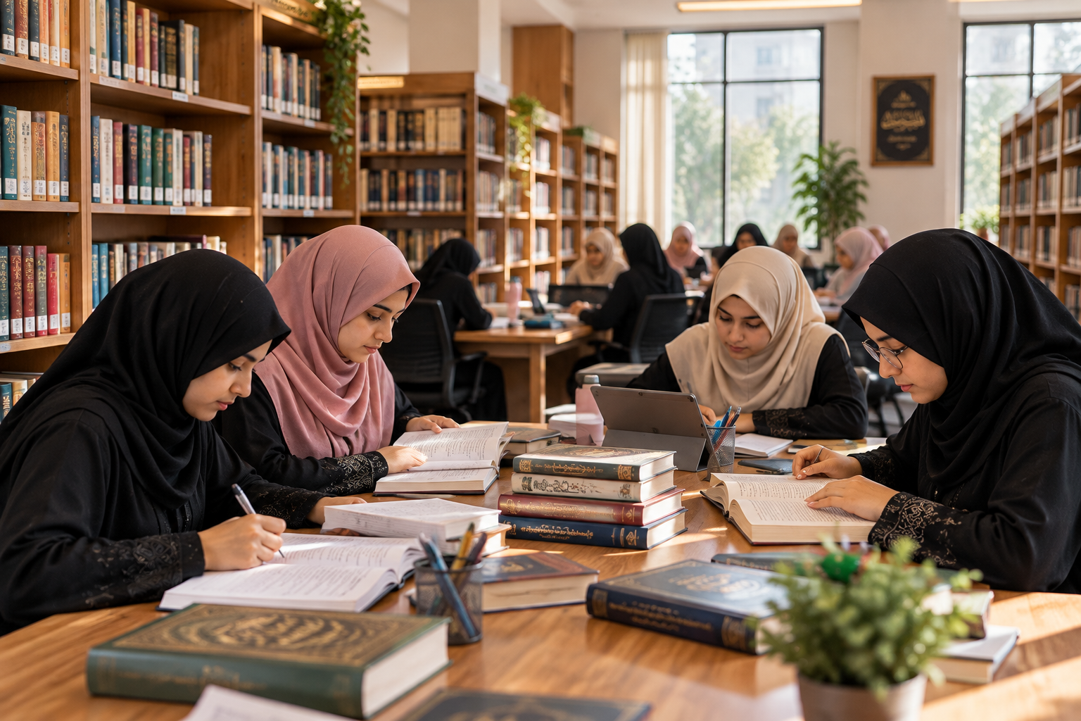 The library
